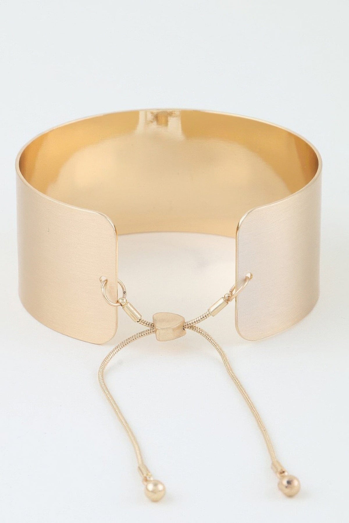 Hammered Wide Toggle Cuff Bracelet Bracelets jehouze 