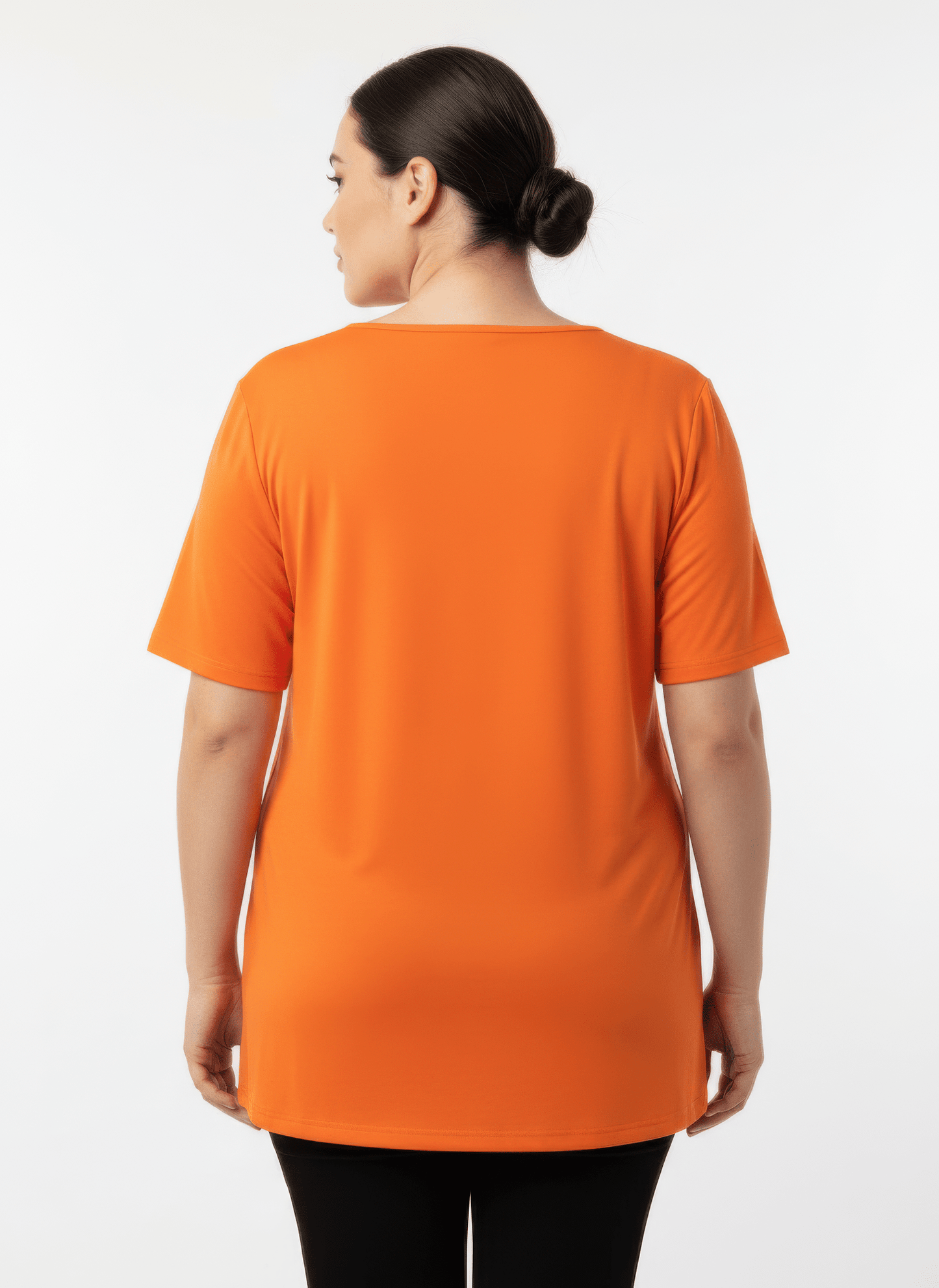 Lace Trim V-neck Short Sleeve Knit Top jehouze 