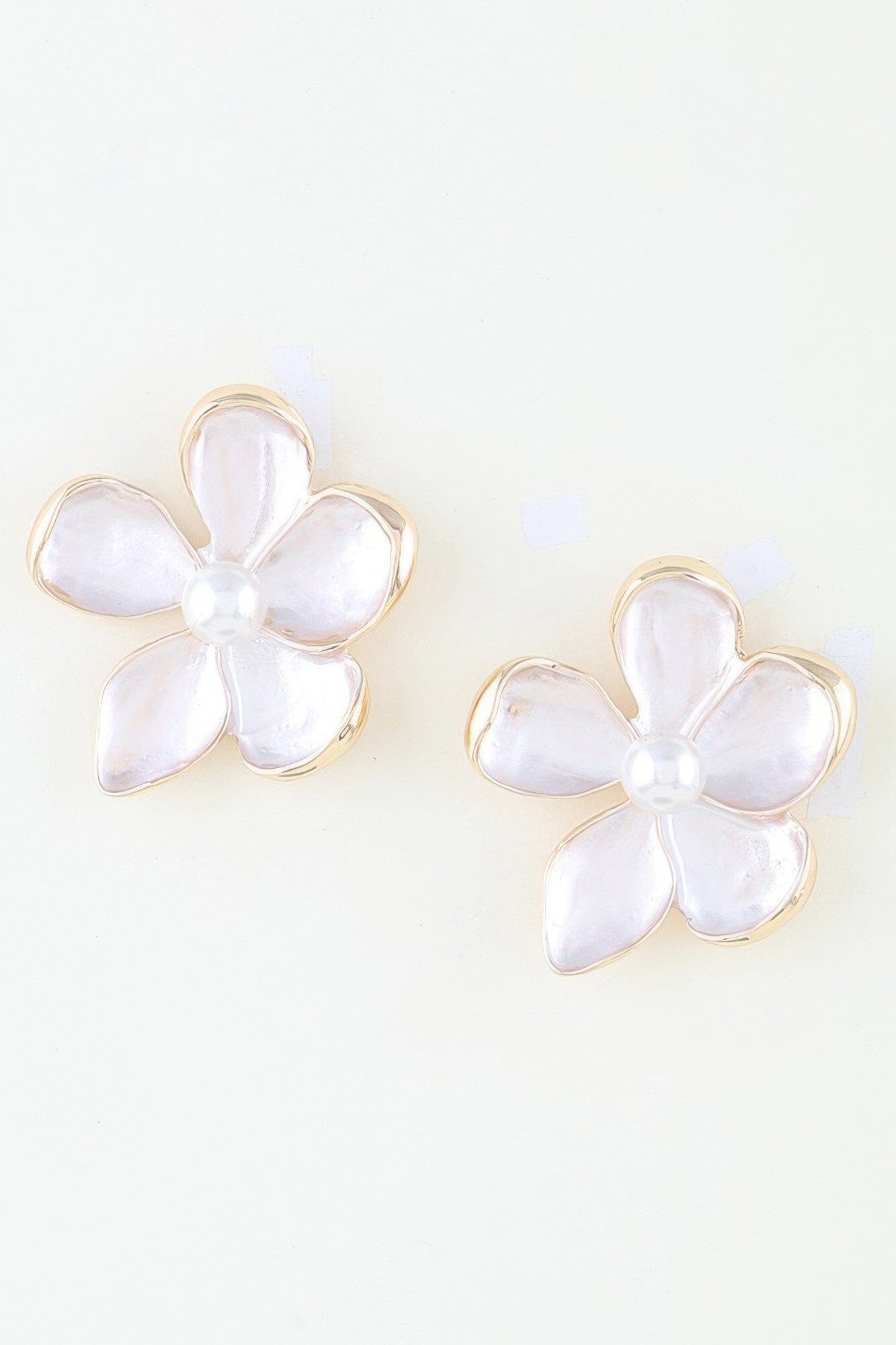 Marble Stone Flower Earrings Apparel & Accessories > Jewelry > Earrings jehouze 