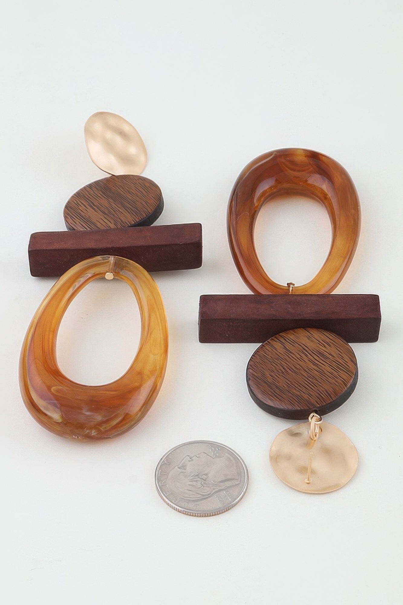 Modern Earth Drop Earrings Apparel & Accessories > Jewelry > Earrings jehouze 