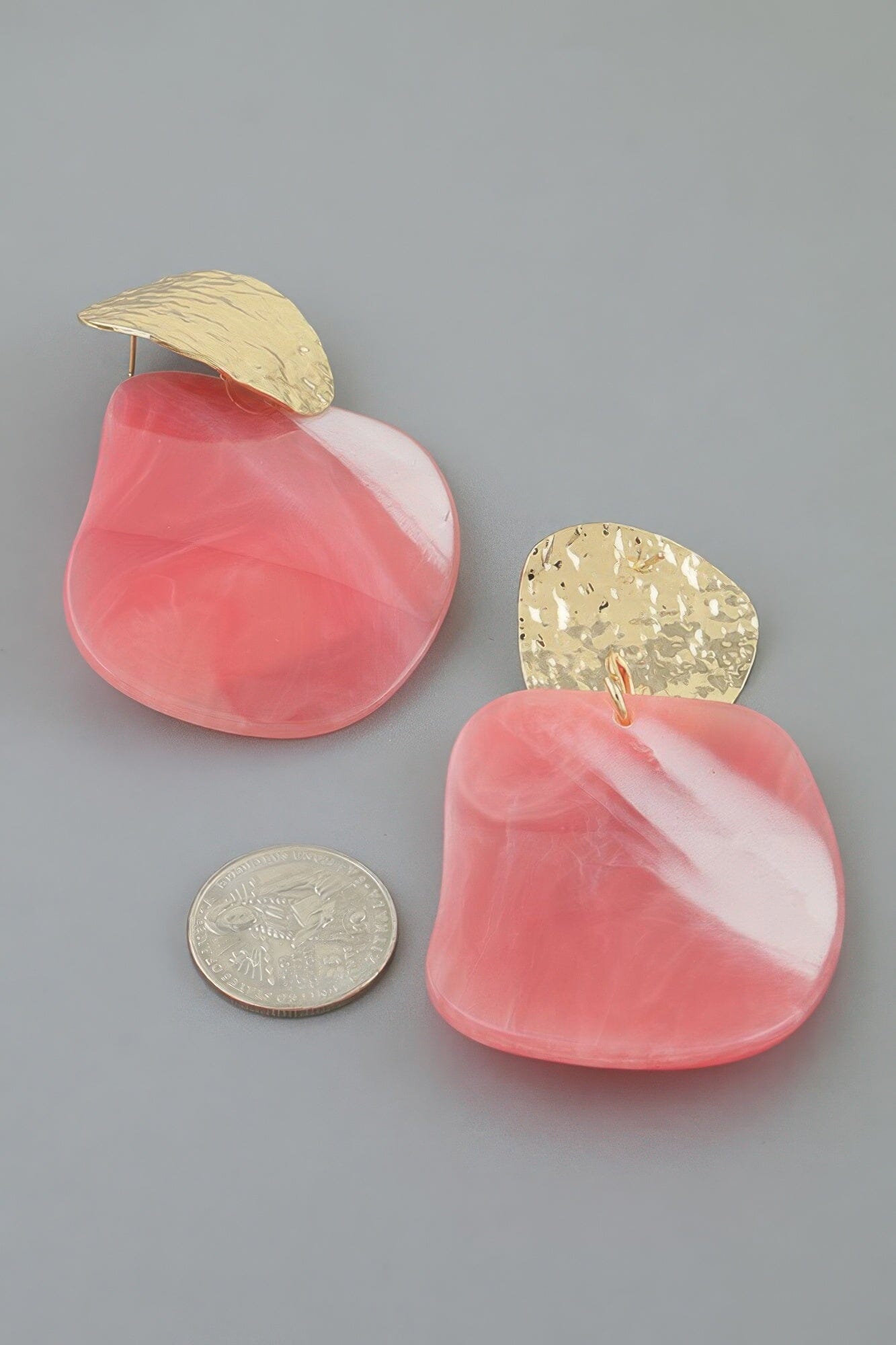 Modern Marble Stone Fashion Earrings Apparel & Accessories > Jewelry > Earrings jehouze 