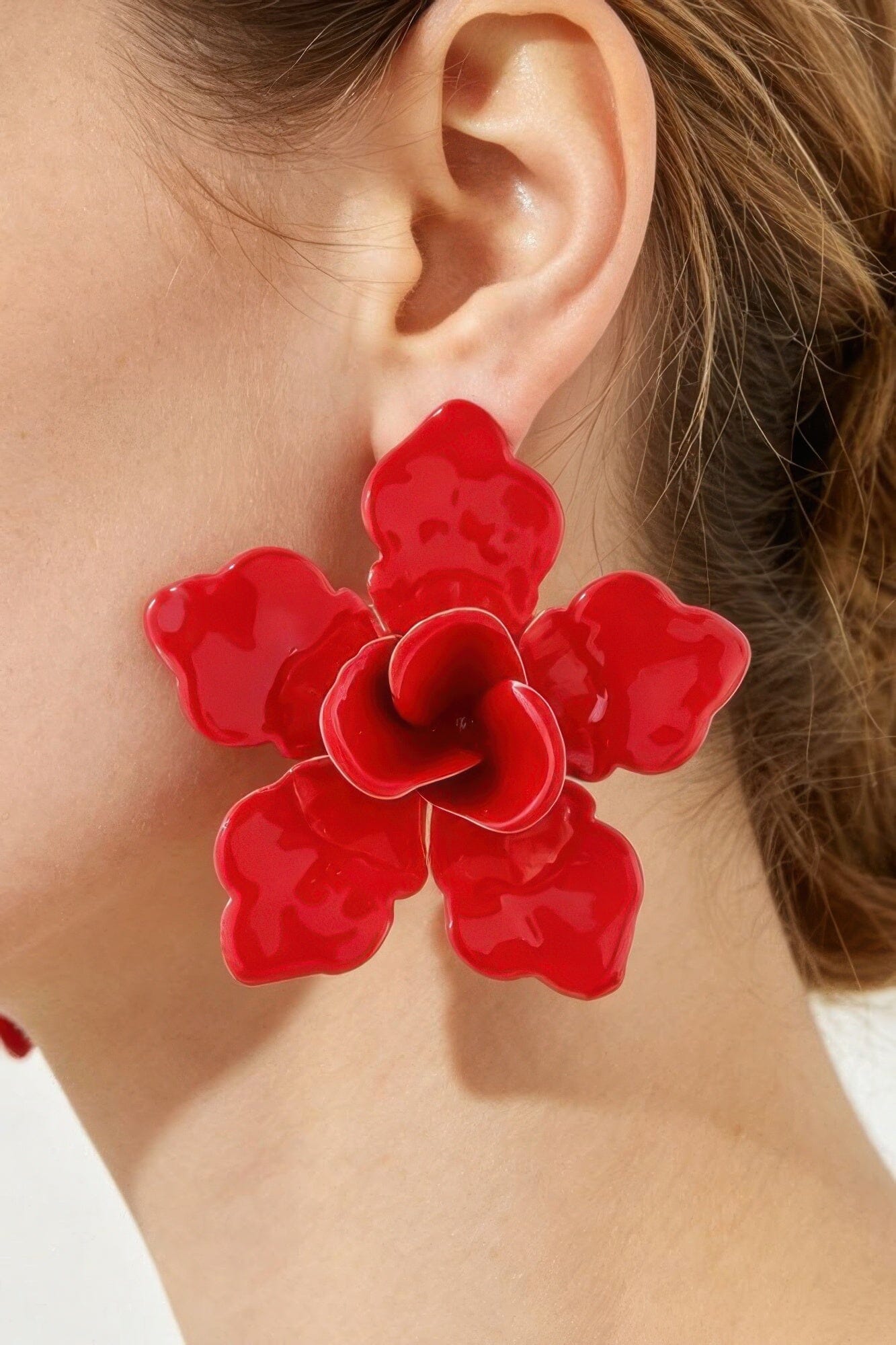 Modern Sakura Stud Earrings Apparel & Accessories > Jewelry > Earrings jehouze 