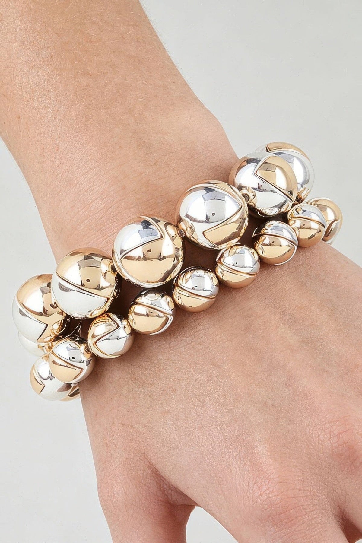 Multi Cut Beaded Bracelet Bracelets jehouze 