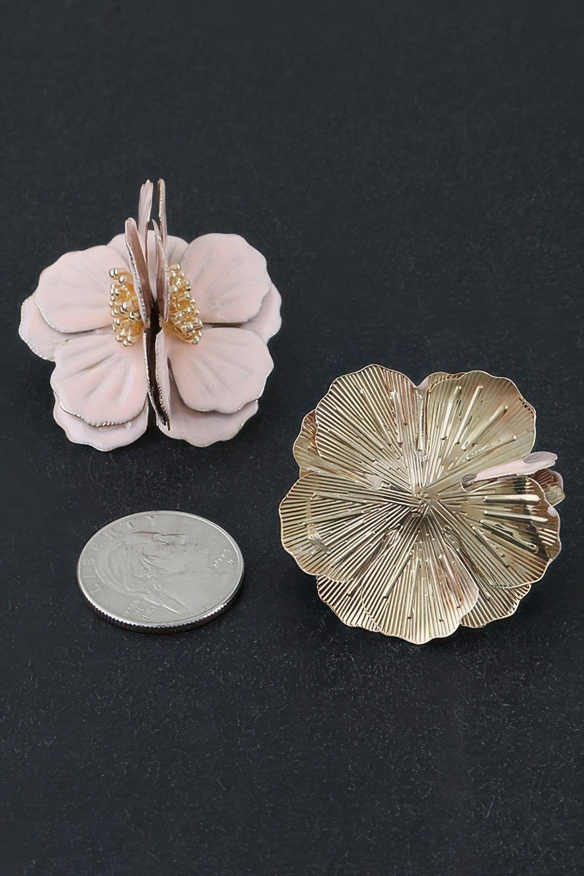 Multi Dimensional Blossom Earrings Apparel & Accessories > Jewelry > Earrings jehouze 