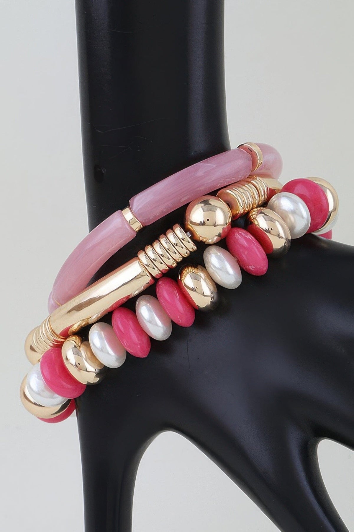 Multi Tube Beaded Bracelet Bracelets jehouze 