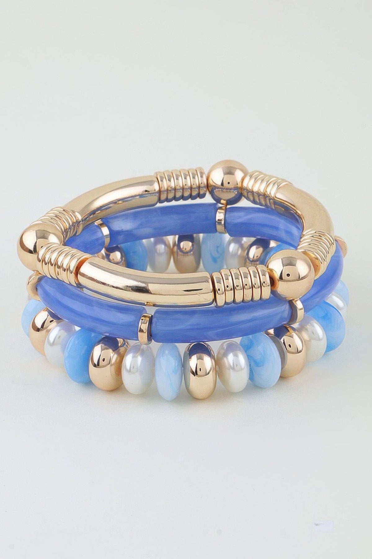 Multi Tube Beaded Bracelet Bracelets jehouze 