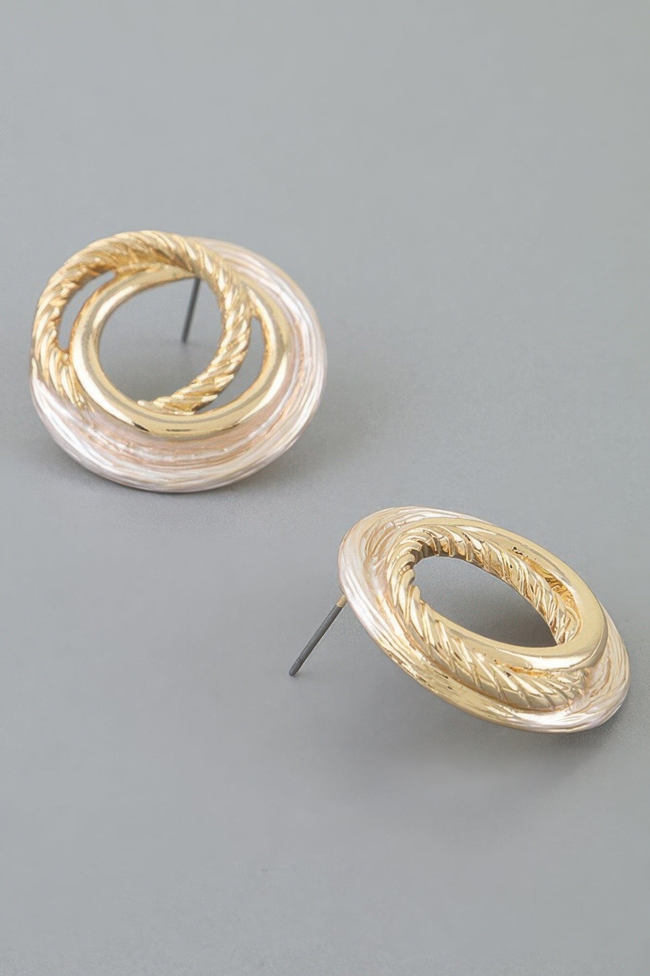 Multi Twisted Loop Stud Earrings Apparel & Accessories > Jewelry > Earrings jehouze 