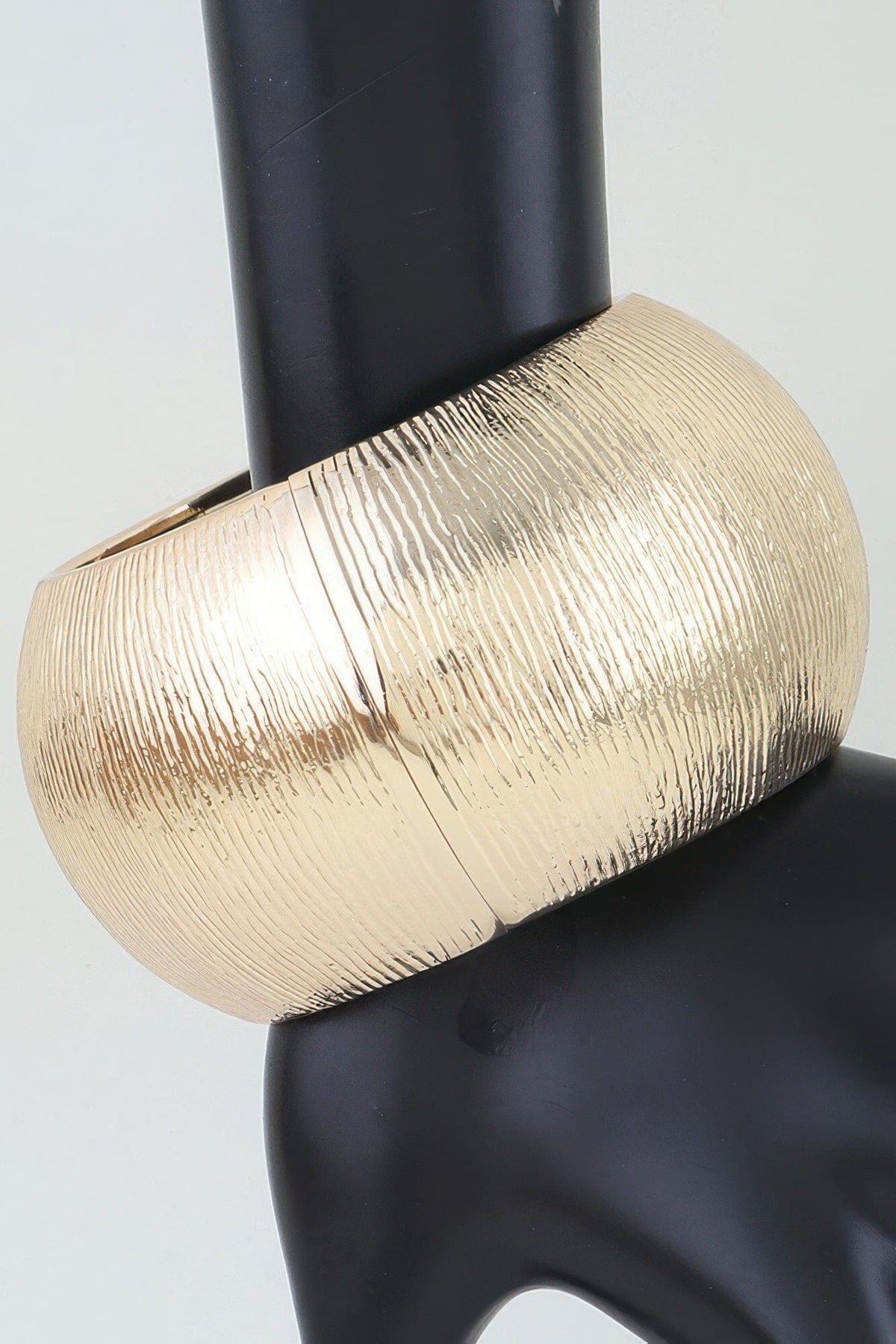 Polished Engraved Dome Cuff Bracelet Bracelets jehouze 