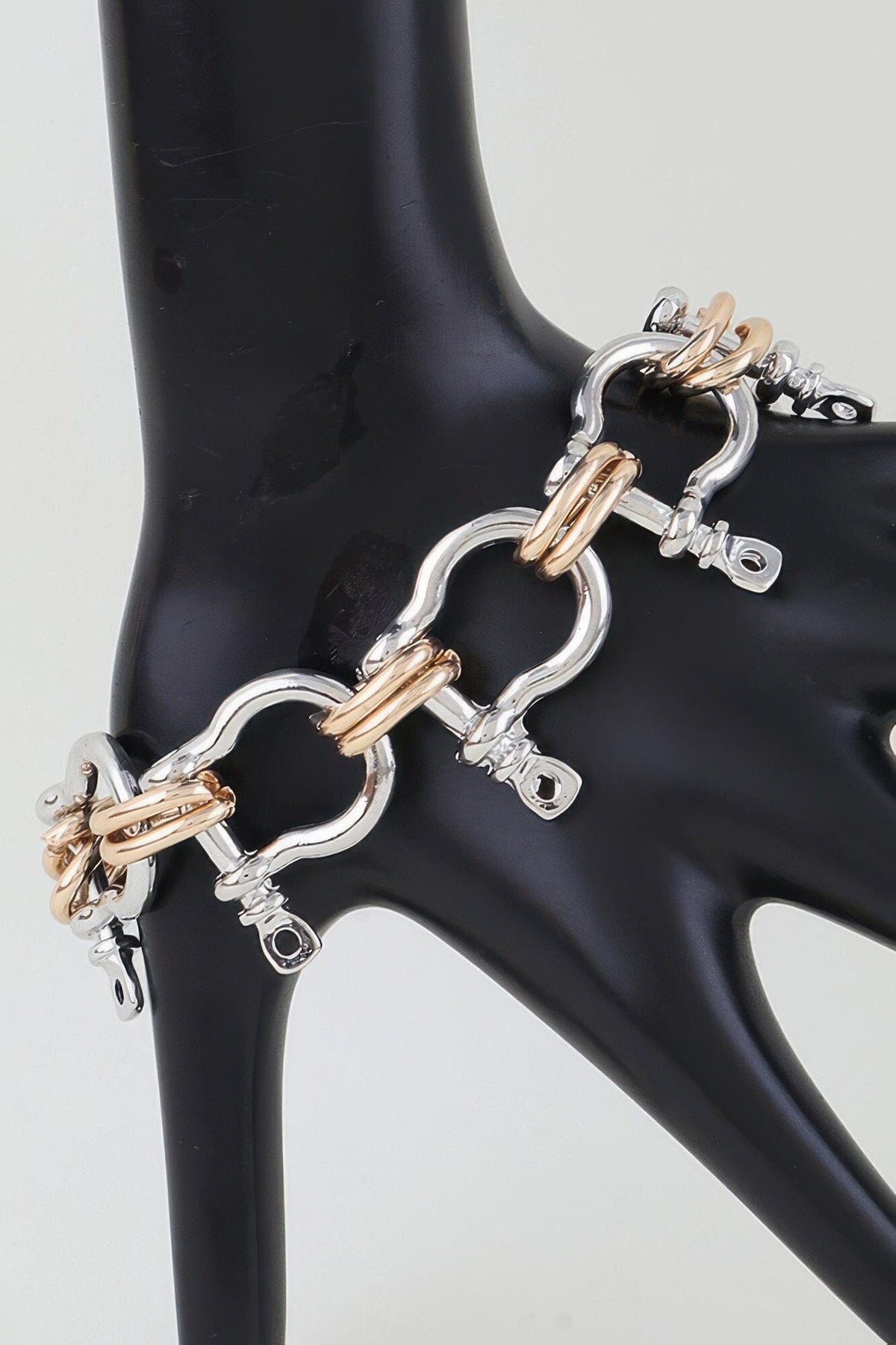 Polished Horseshoe Toggle Bracelet Bracelets jehouze 