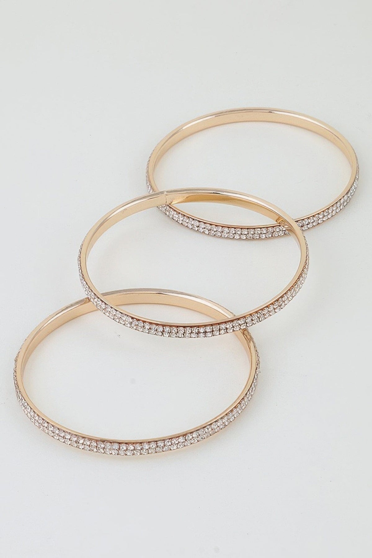 Triple Bejeweled Cuff Bracelet Bracelets jehouze 