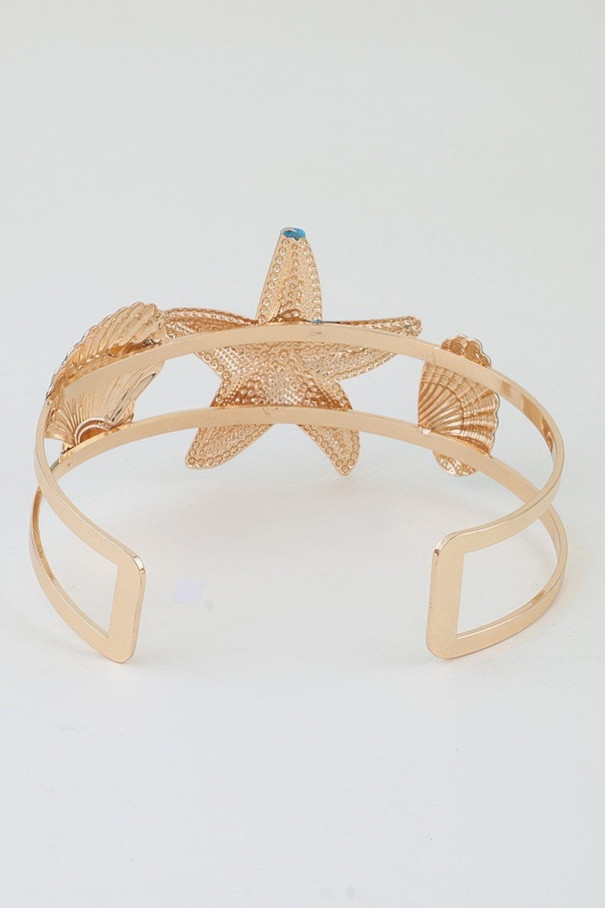 Under The Sea Open Arm Cuff Bracelets jehouze 