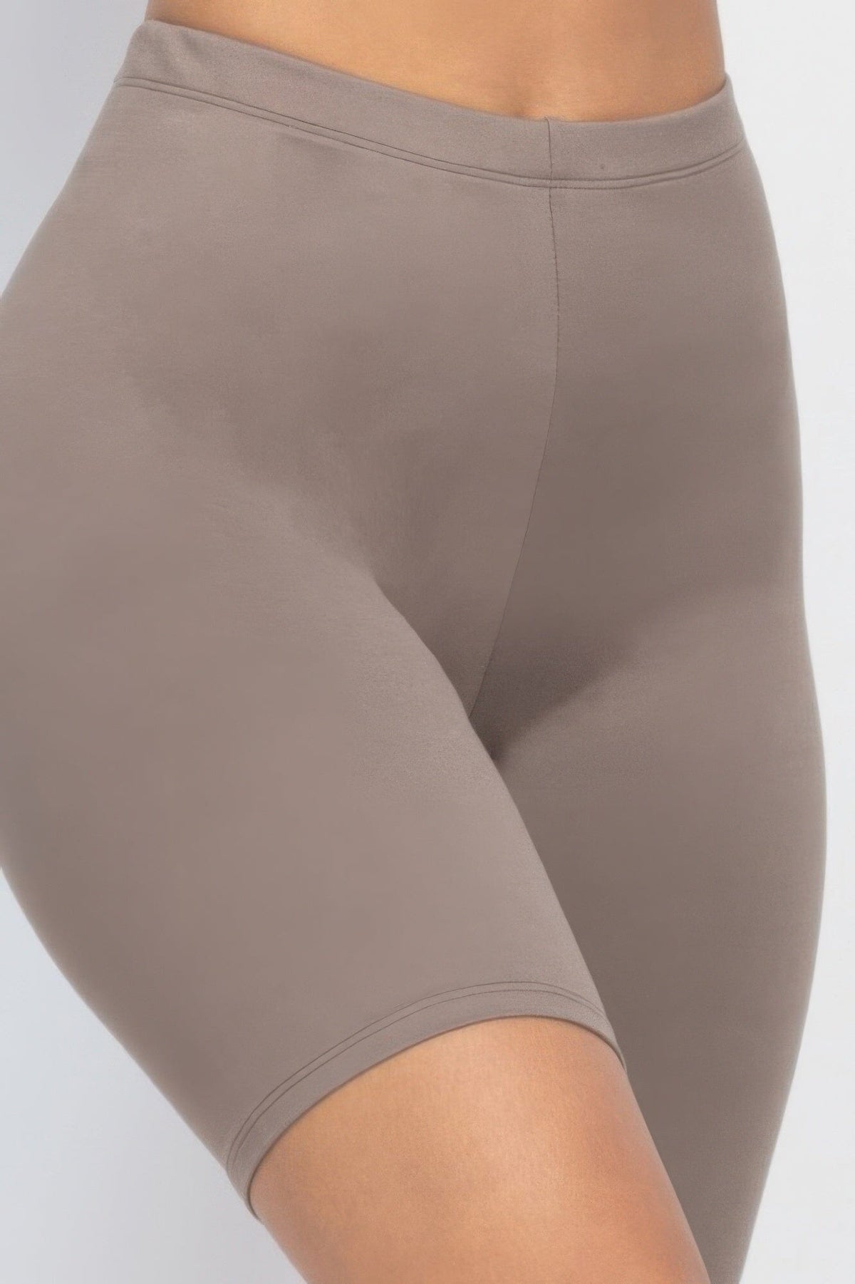 Women Activewear Bike Shorts Activewear jehouze Taupe S 