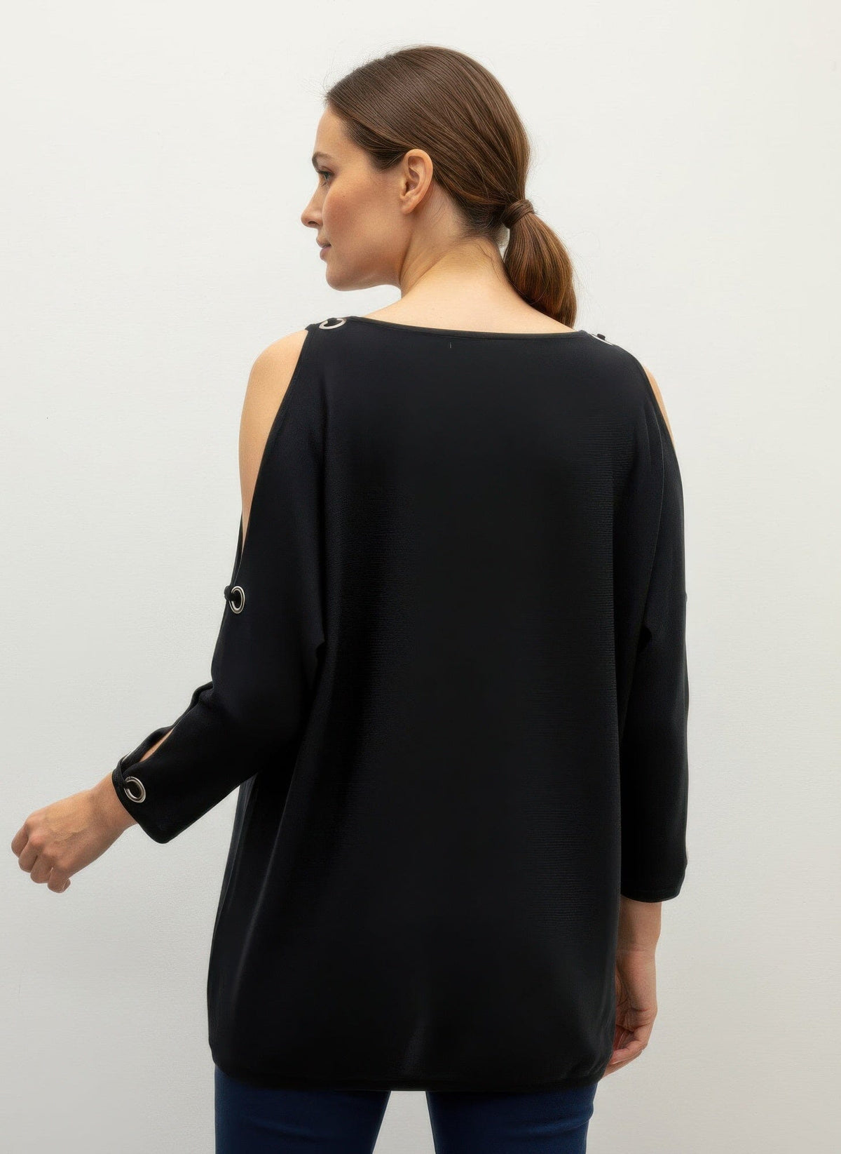 Women Cable & Gauge Pullover Sweater Shirts & Tops jehouze 