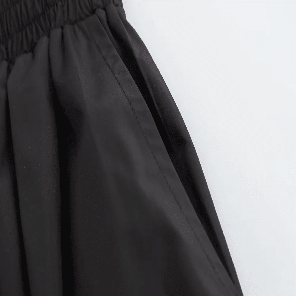 Women Casual SOlid High Waisted A Line Skirt Skirts jehouze 