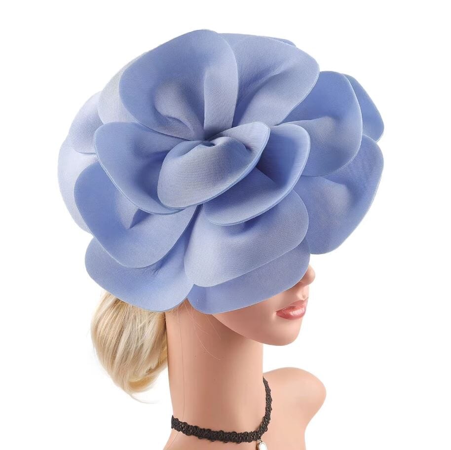 Women Elegant Rose Flower Tea Party Headwear Hat jehouze 