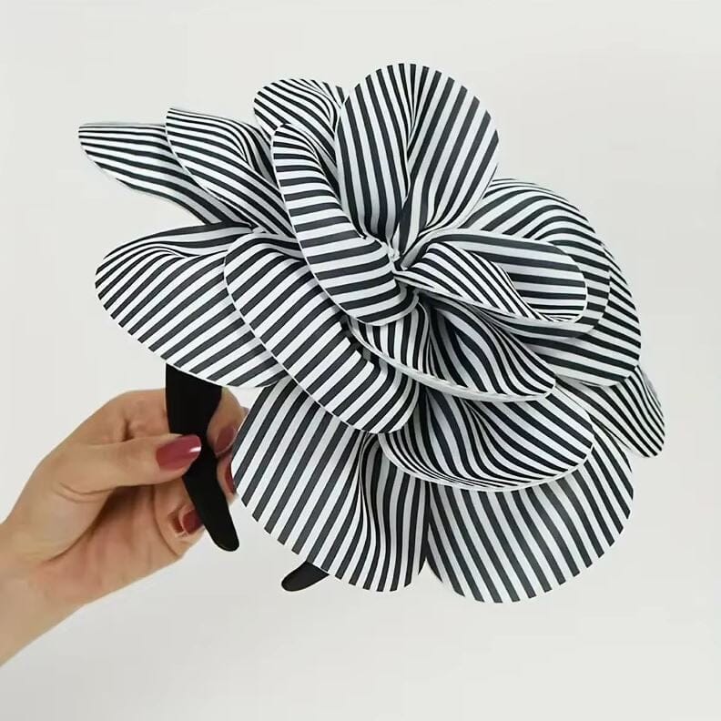 Women Elegant Rose Flower Tea Party Headwear Hat jehouze 