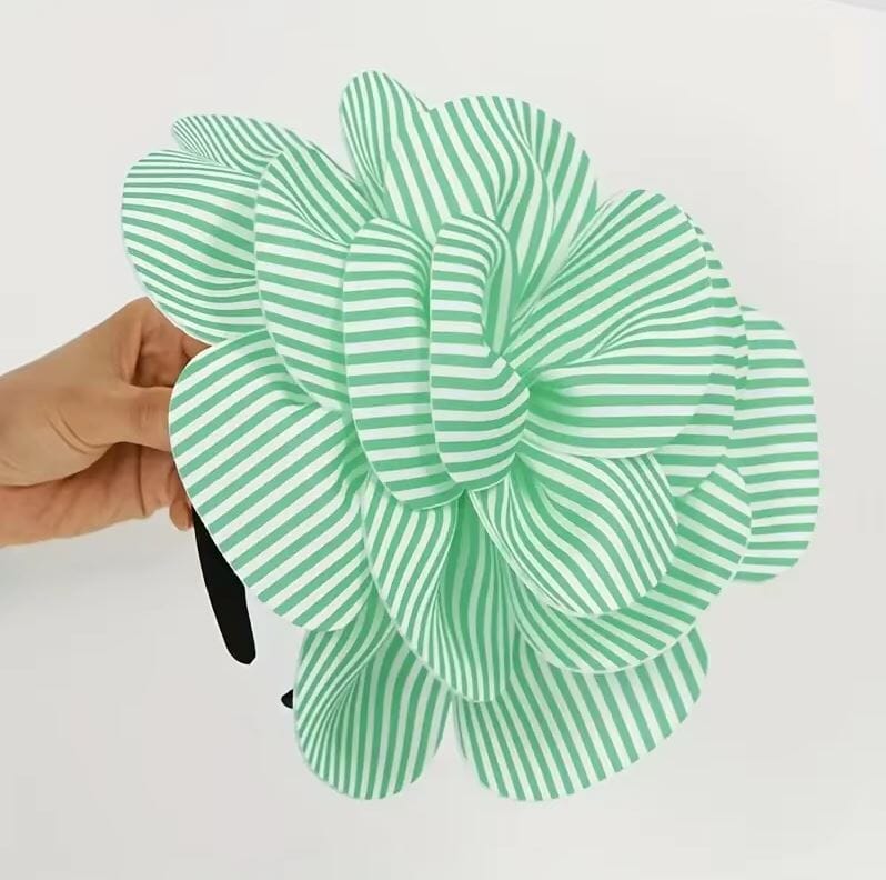 Women Elegant Rose Flower Tea Party Headwear Hat jehouze 