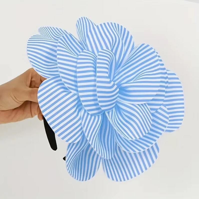 Women Elegant Rose Flower Tea Party Headwear Hat jehouze 