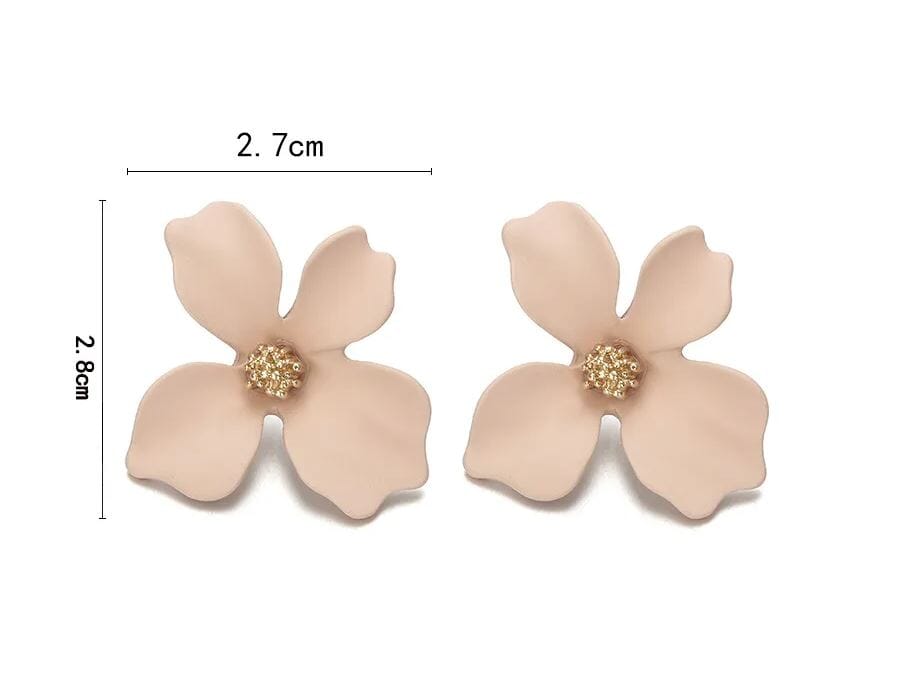 Flower Earrings Small Stud for Girls by FashionCrab® 