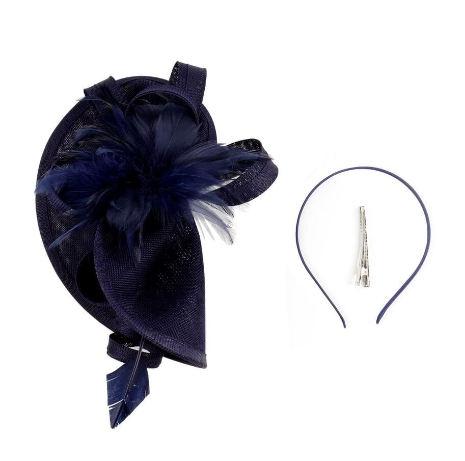 Women Kentucky Feather Derby Headband Tea party Cocktail Fascinator Hat Fascinators jehouze 