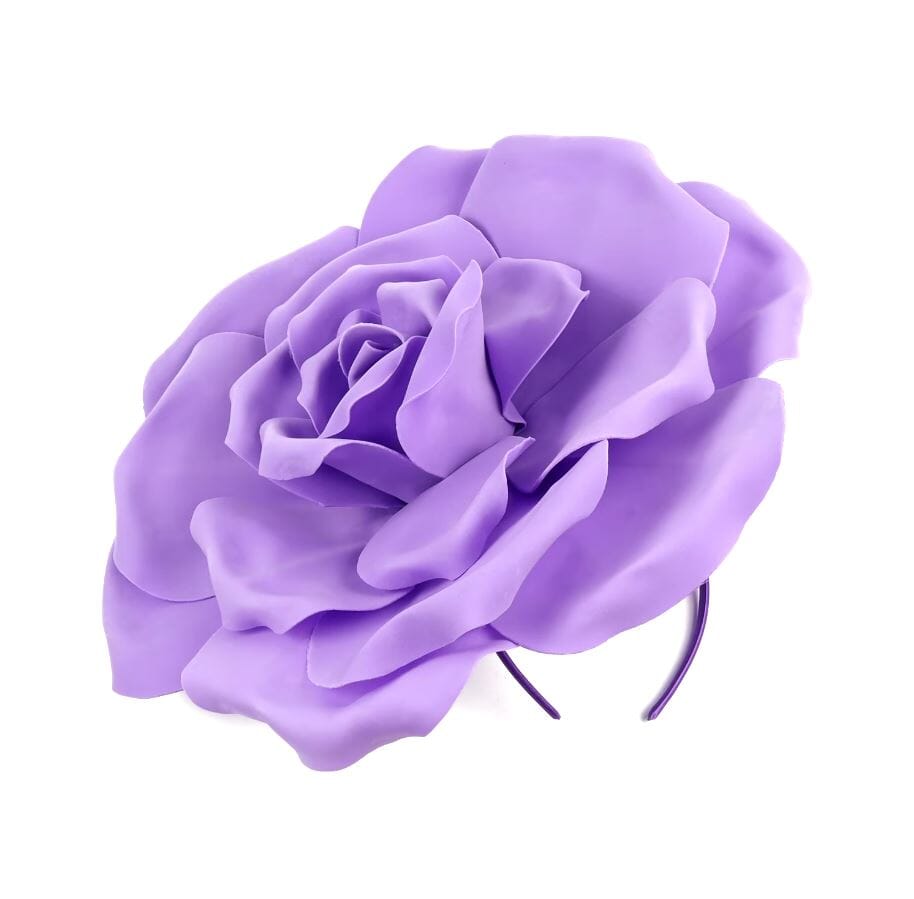 Women Large Flower Fascinators Tea Party Exaggerated Chiffon Fancy Hats Headwear Hat jehouze 