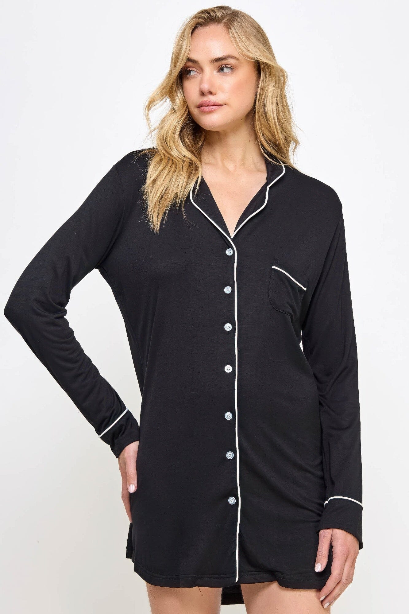 Women Mahina Sleep Shirt Sleepwear & Loungewear jehouze 