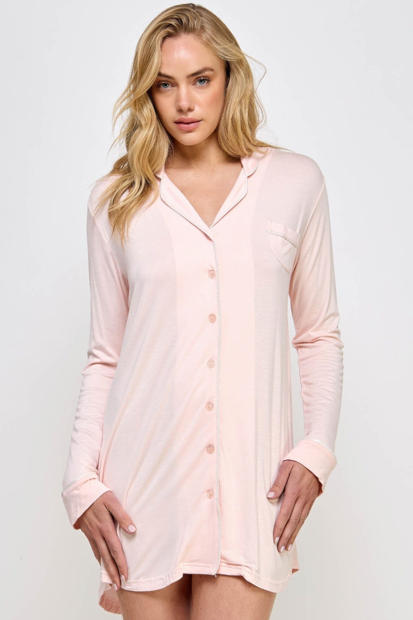 Women Mahina Sleep Shirt Sleepwear & Loungewear jehouze 