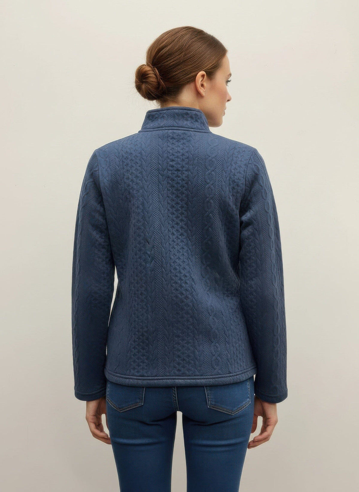 Women Onque Casual Textured Jacket Coats & Jackets jehouze 