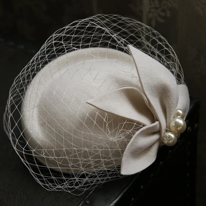 Women Pillbox Veil Wedding Church Cocktail Fedora Party Fascinator Hat Hat jehouze 