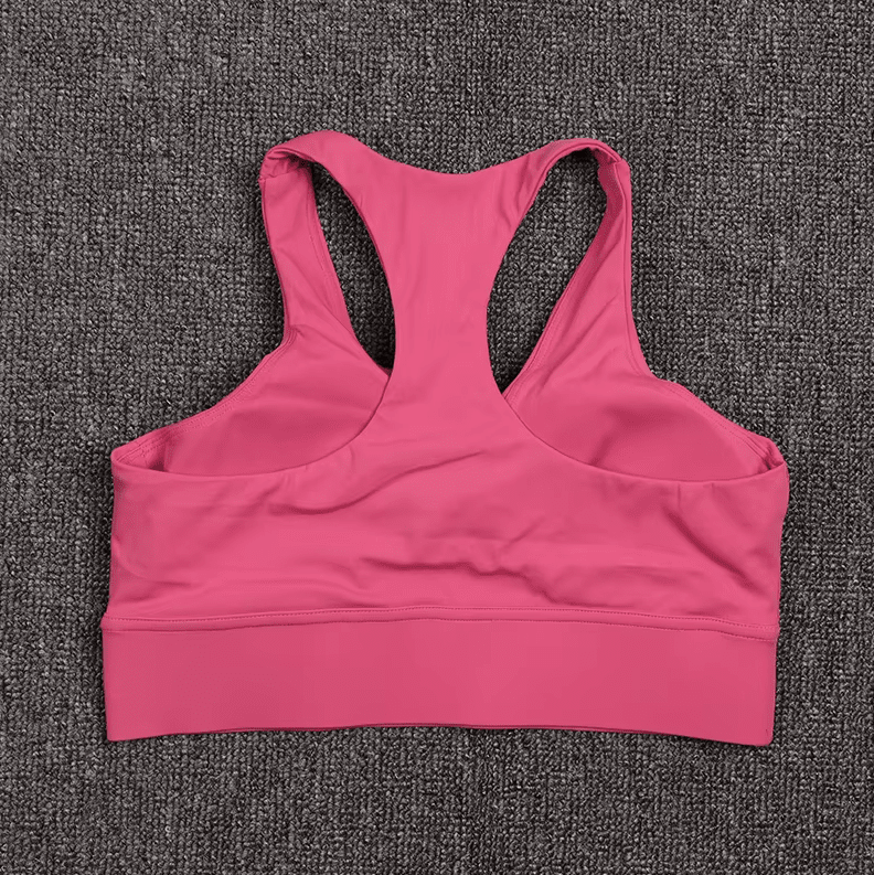 Women Removable Padded Halter Neck Yoga Crop Top Activewear jehouze 