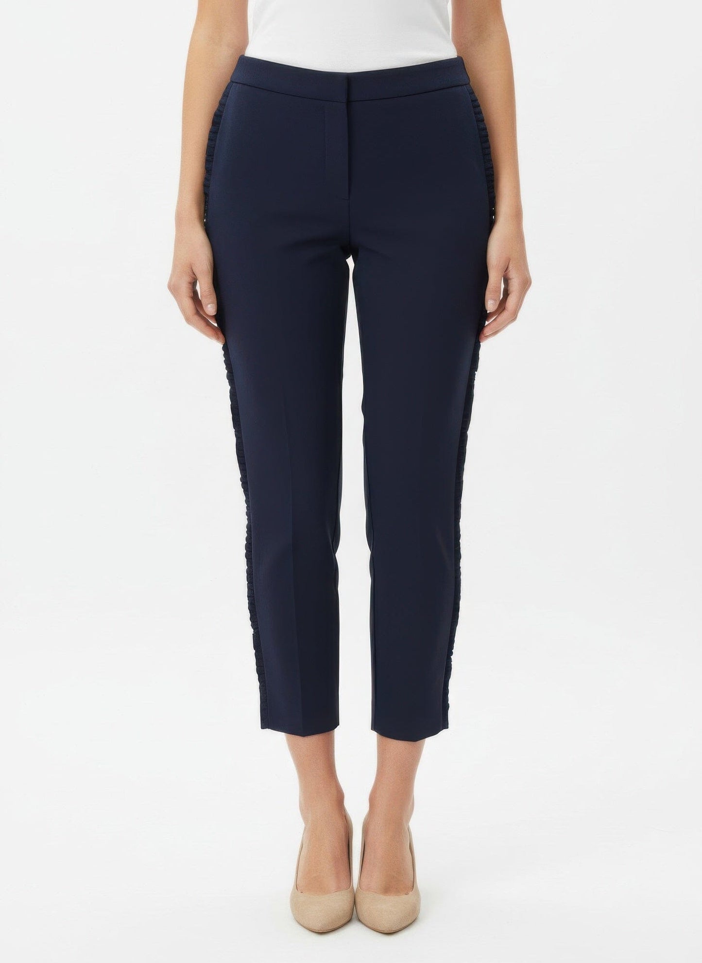 Women Solid Ankle Pants Pants jehouze 