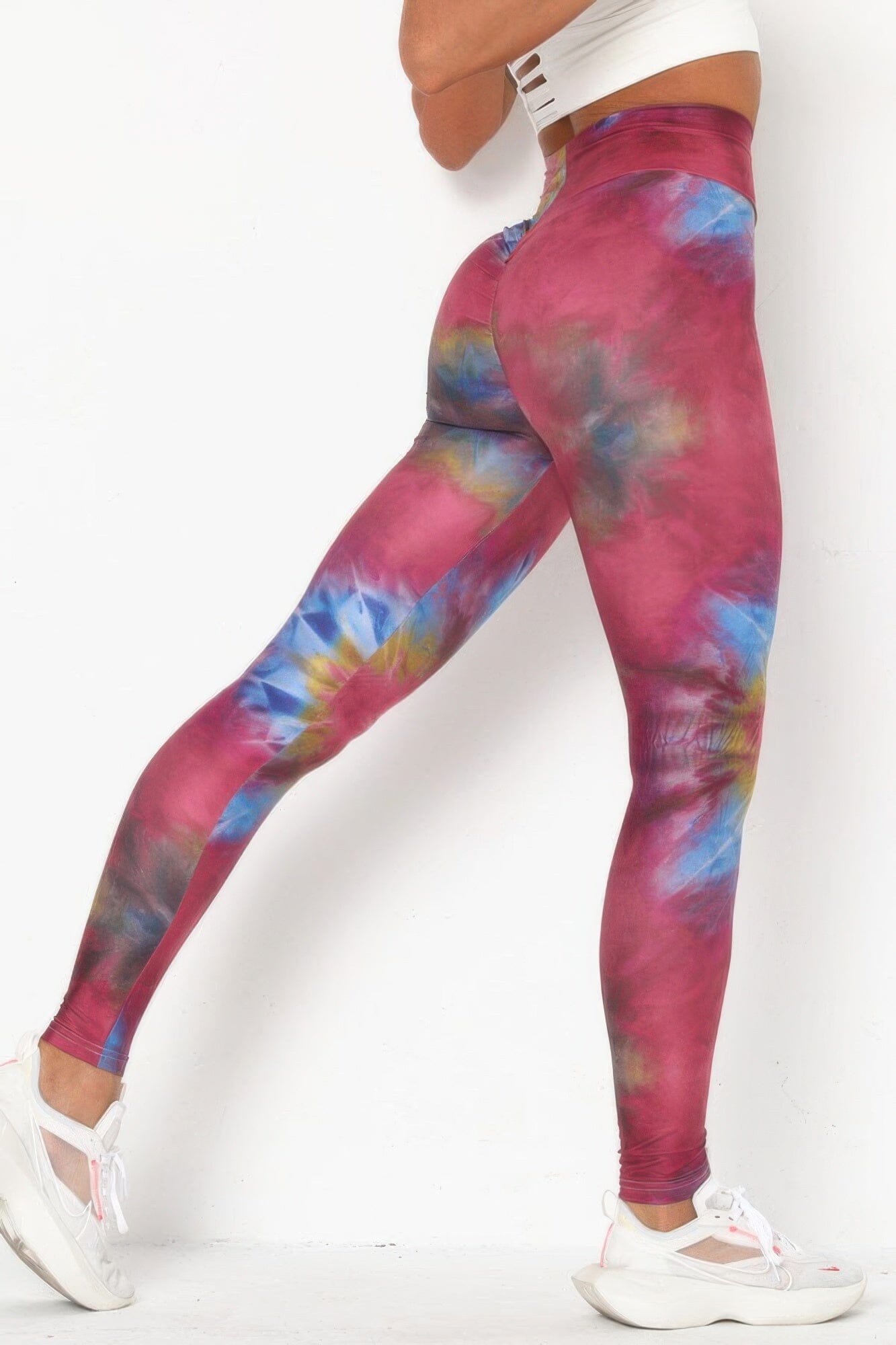 Women Tie Dye Yoga Legging Pants jehouze 