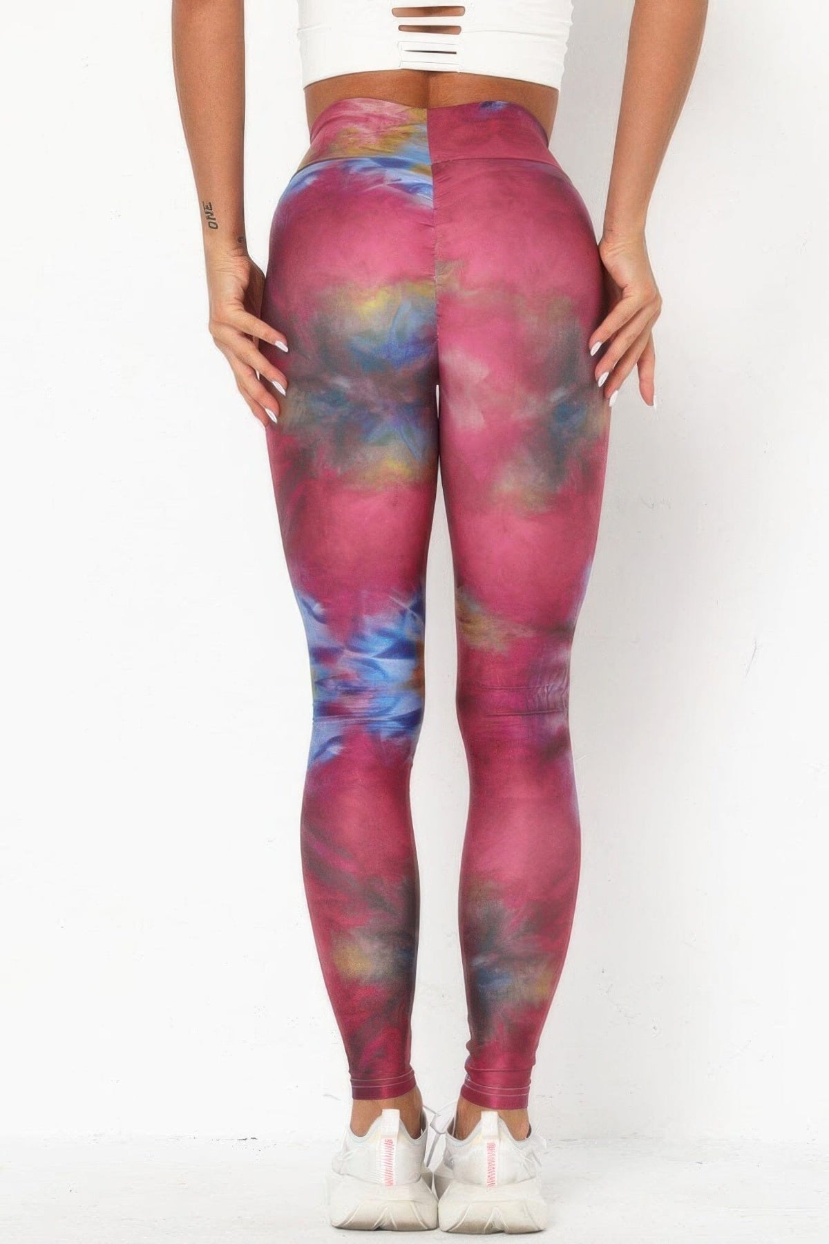 Women Tie Dye Yoga Legging Pants jehouze 