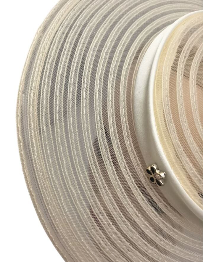 Women Wide Brim Cocktail Tea Party Kentucky Derby Fascinator Hat Hat jehouze 