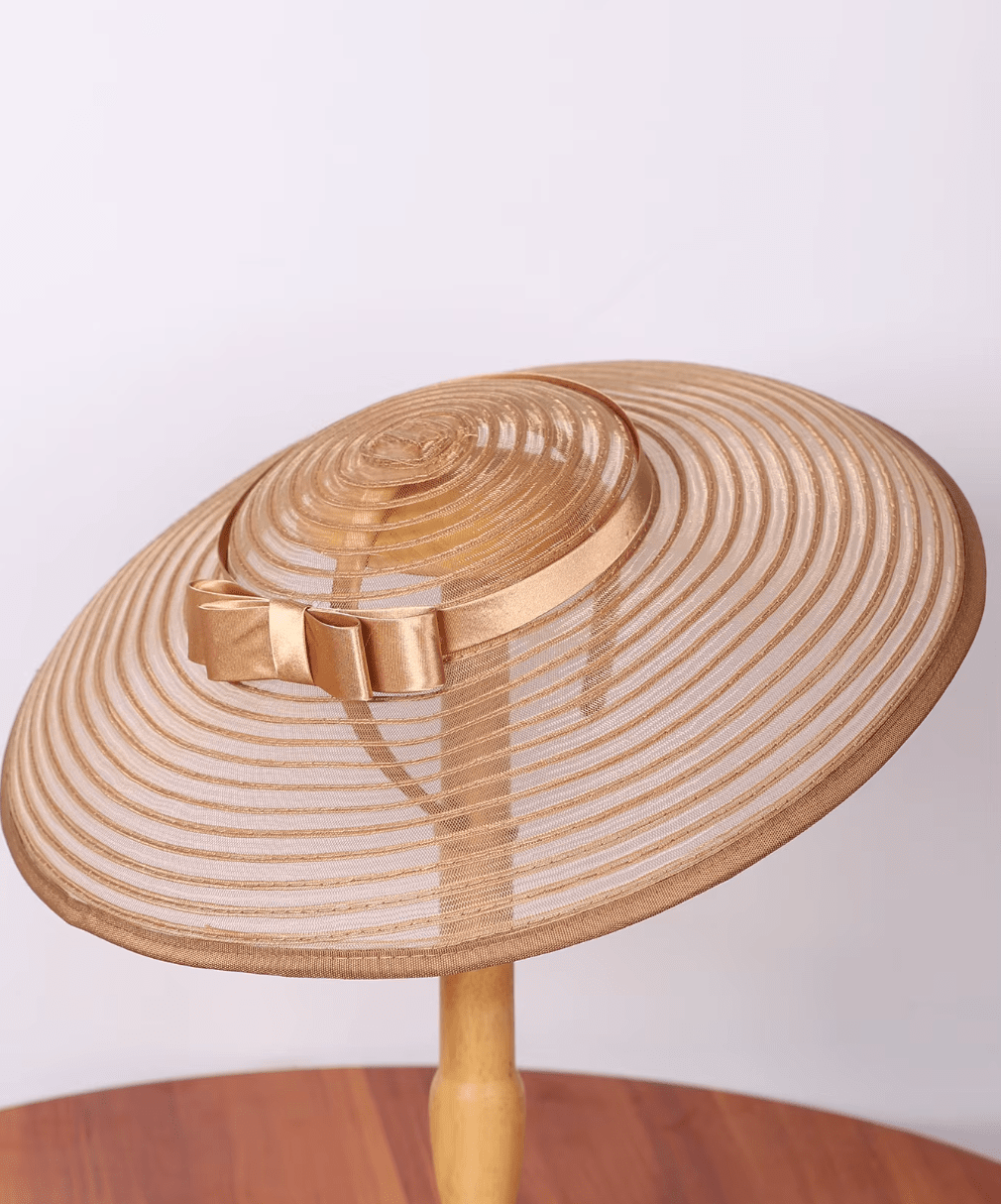 Women Wide Brim Cocktail Tea Party Kentucky Derby Fascinator Hat_ Hat jehouze 