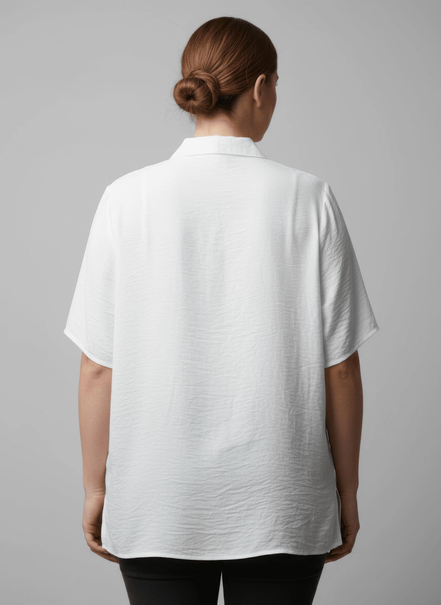 Women Zip-front Collared Utility Knit Top Shirts & Tops jehouze 