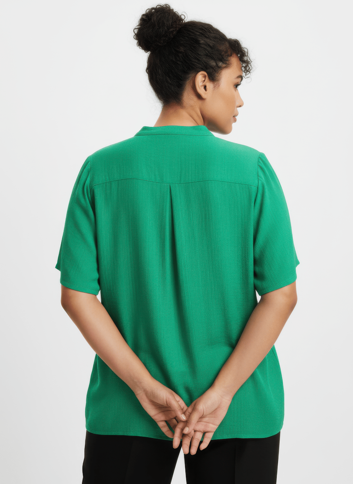 Women Zip-front Utility Pocket Knit Top jehouze 