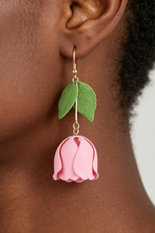 Your Rose Drop Earrings Apparel & Accessories > Jewelry > Earrings jehouze 