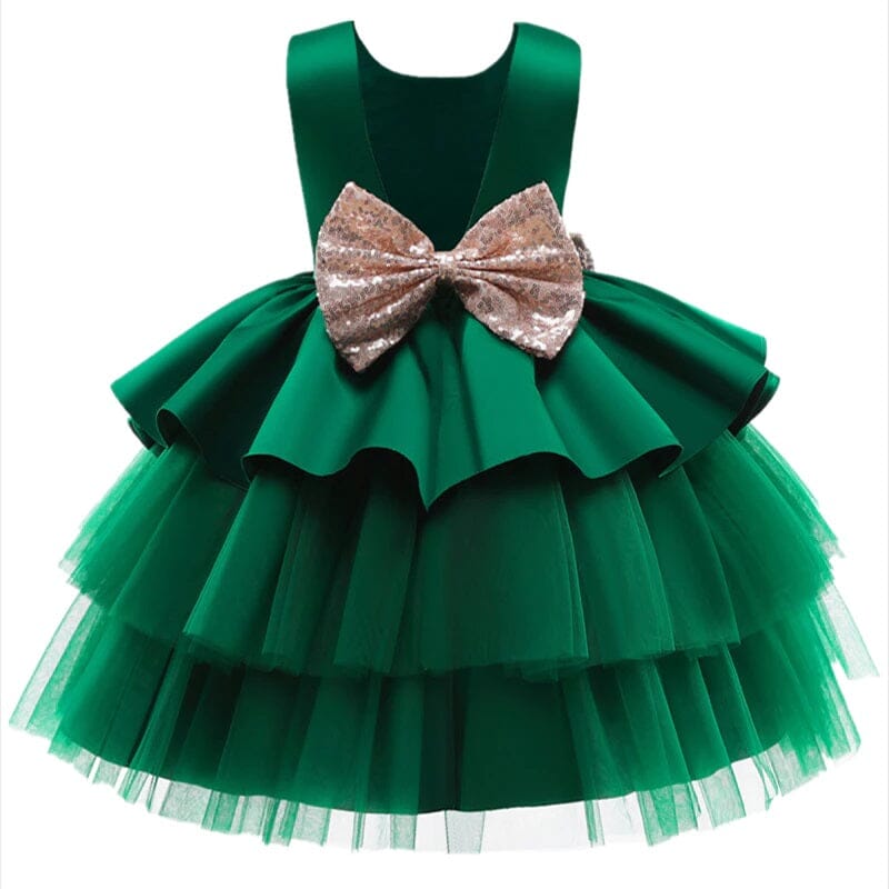 Baby Girls Children Toddler Sleeveless Princess Formal Prom Tutu Ball Gown_ girls dress jehouze 