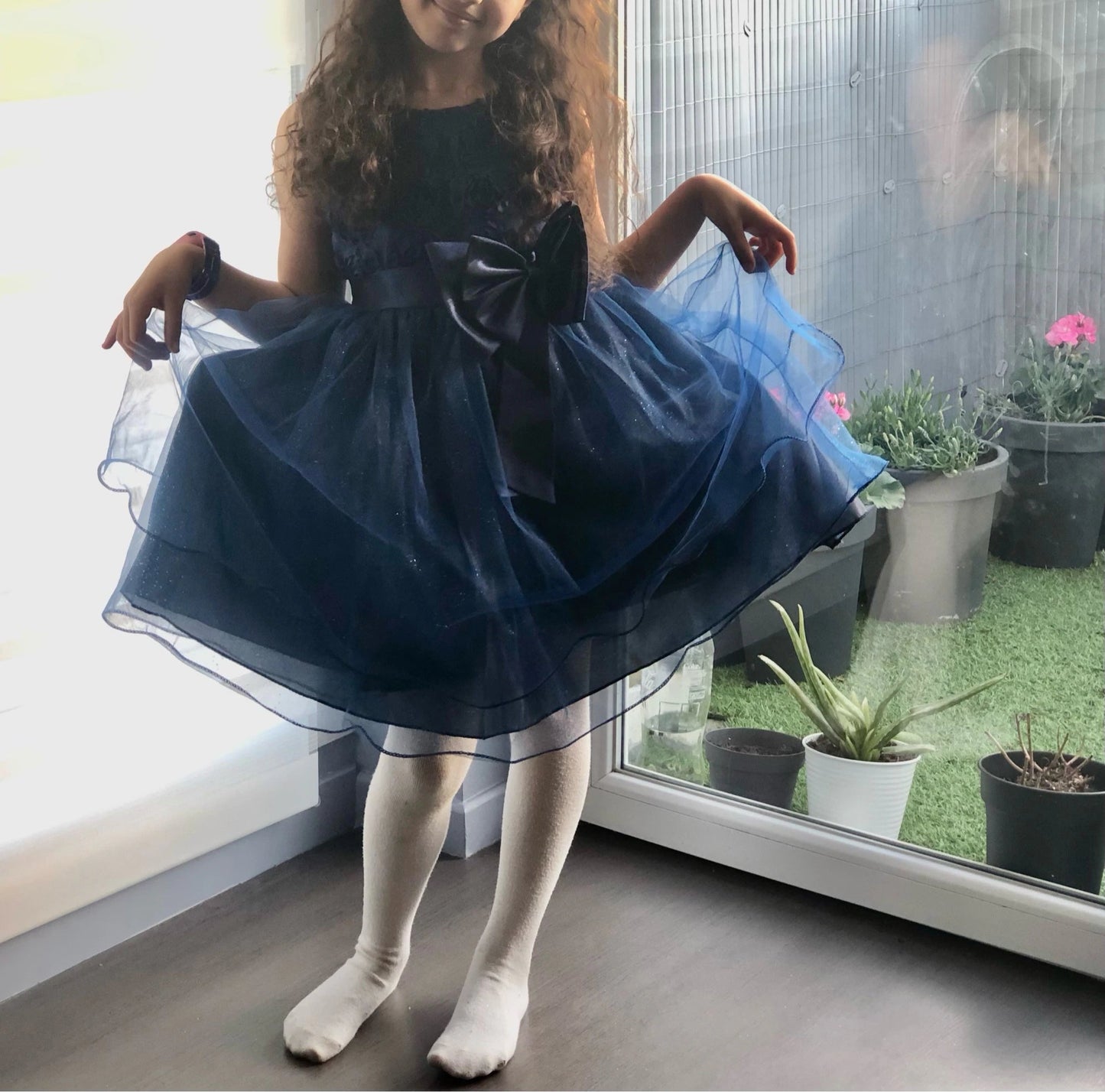 Girls Children Toddler Sleeveless Lace 3D Flower Tutu Princess Dresses Baby & Toddler Dresses jehouze 