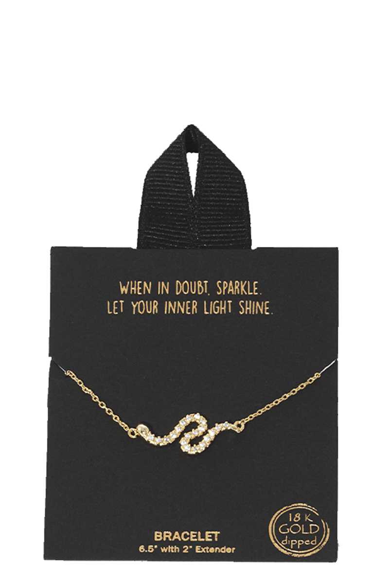 Gold Rhodium Dipped Wave Pendant Necklace Necklaces jehouze 