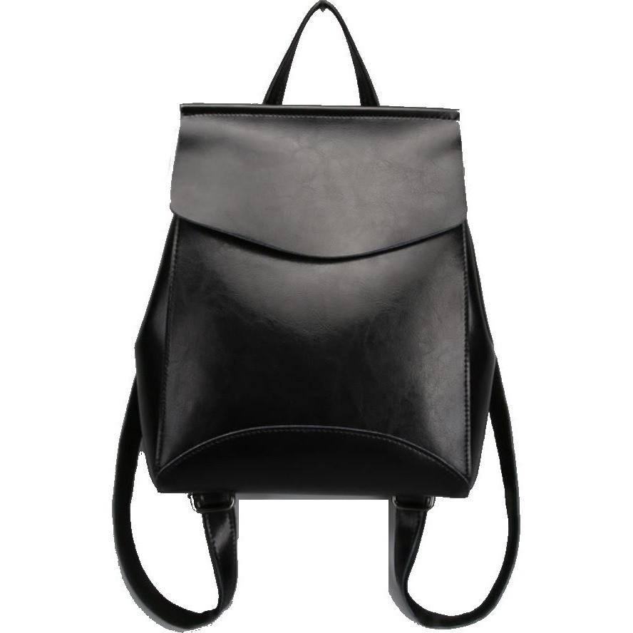 JeHouze Fashion Women Anti-Theft Shoulder Handbag Genuine Leather Backpack Casual Bag Handbags & Purses jehouze Black 