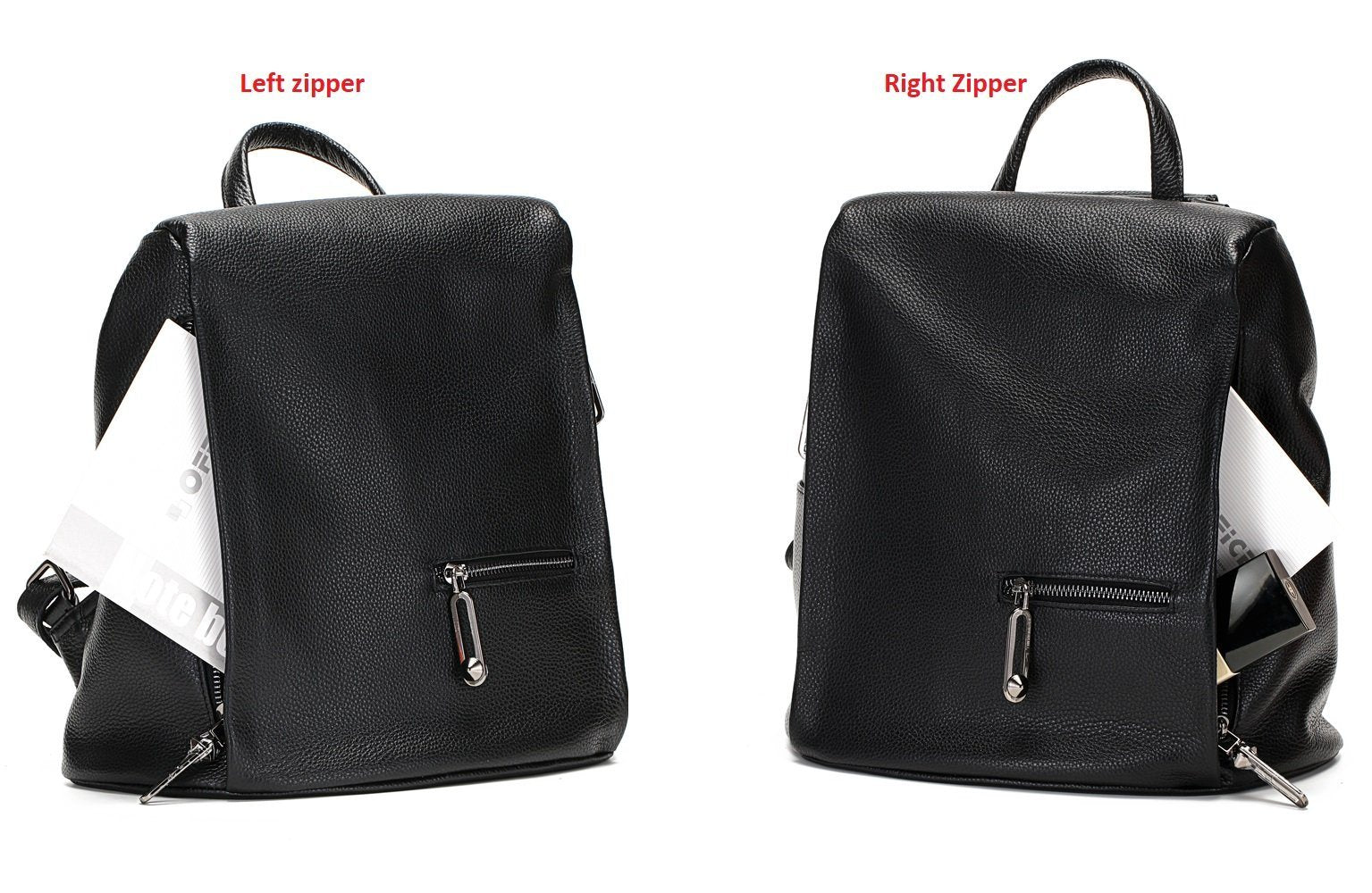 JeHouze Women Real Leather Shoulder Purse Backpack Antitheft Convertible Ladies Bag Handbags & Purses jehouze 
