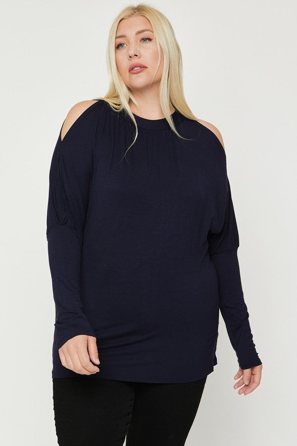 Long Sleeves Solid Top Shirts & Tops jehouze 