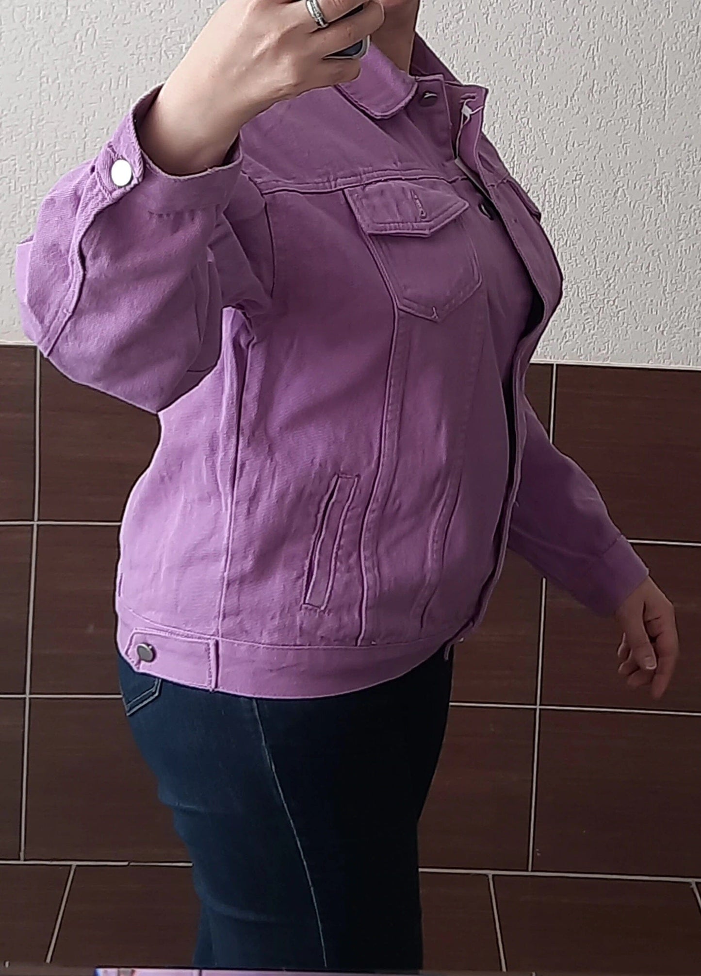 Women's Purple Denim Jackets