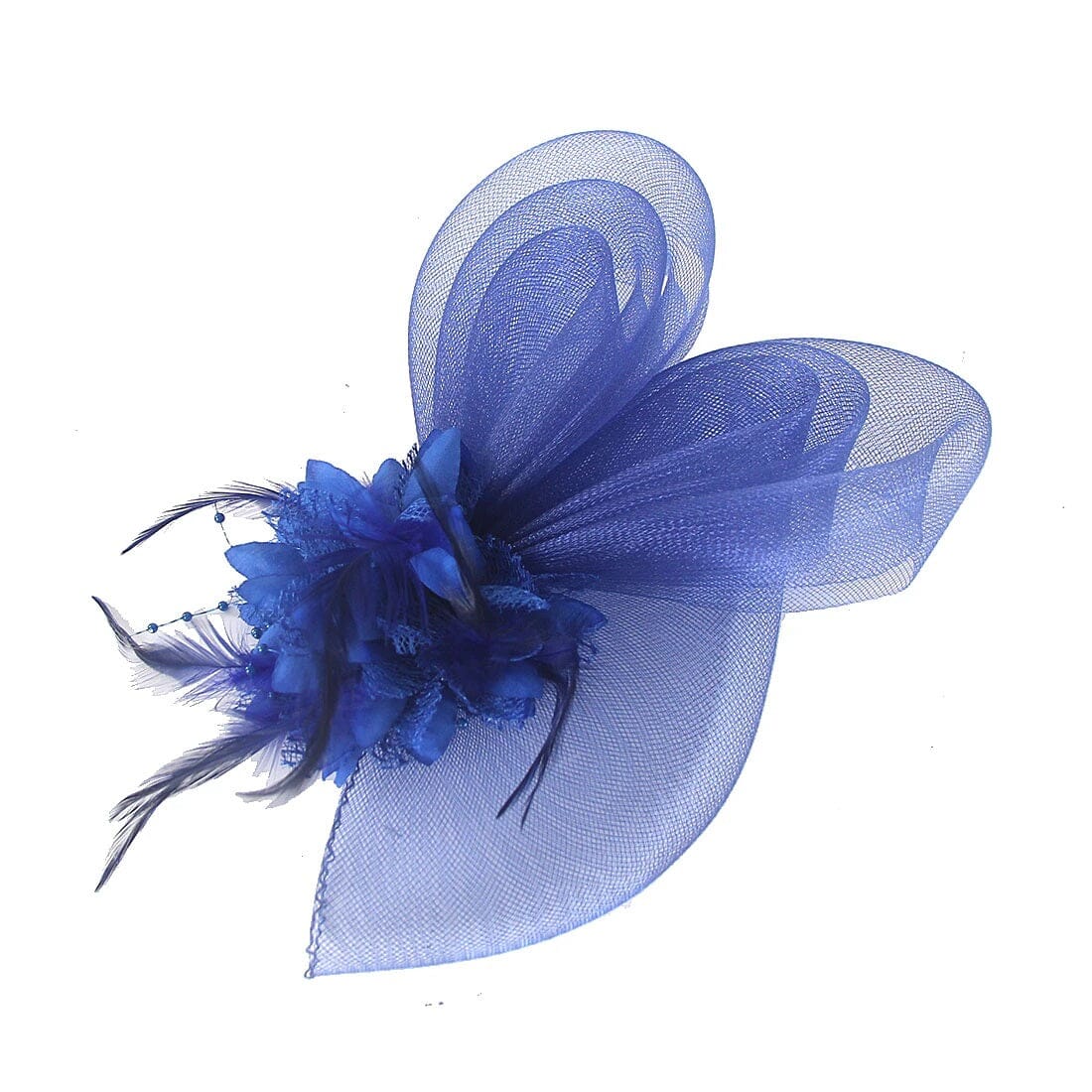 Women Tea Party Wedding Flower Mesh Hair Clip Fascinators Hat_ Hat jehouze 3 