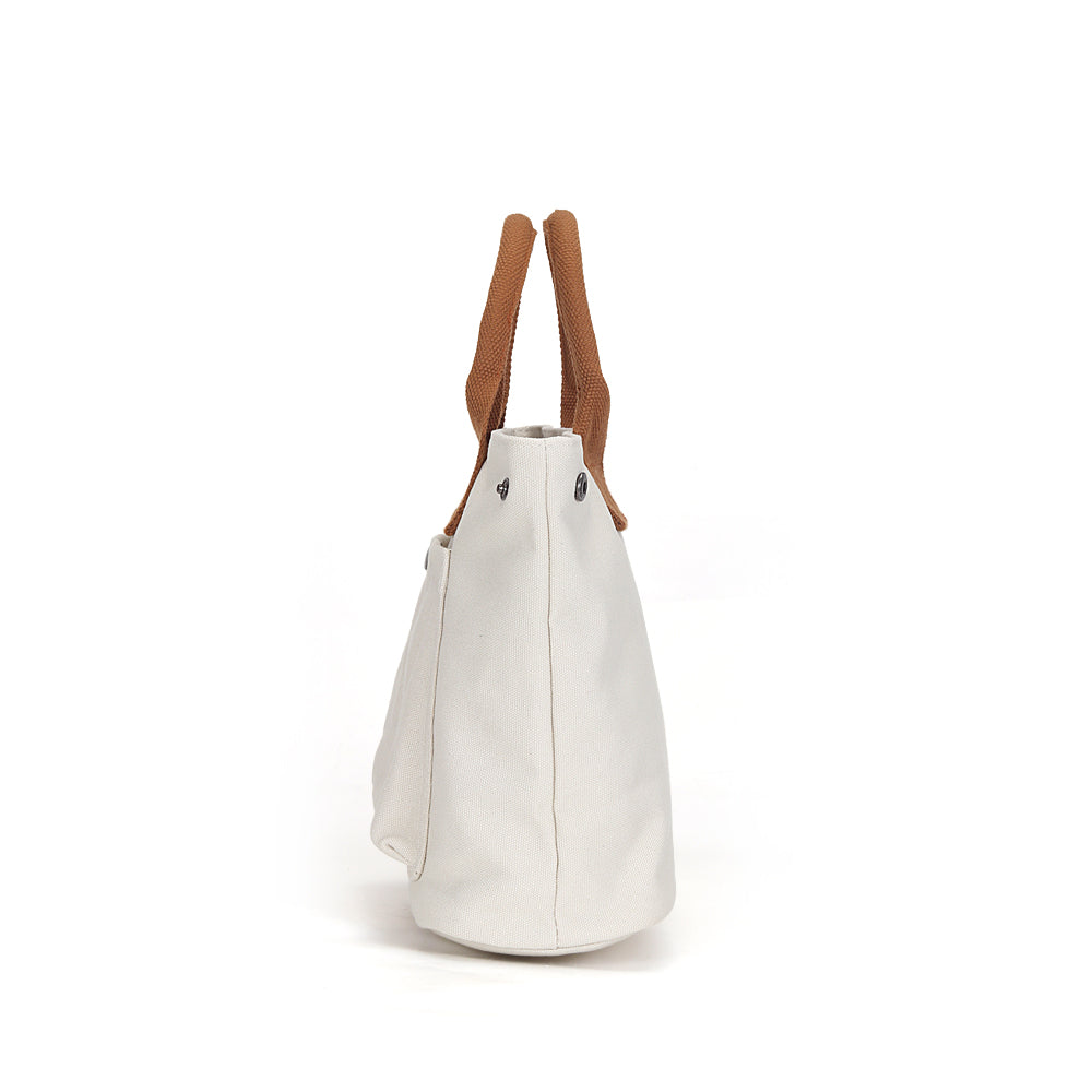 Women's canvas bags retro casual work handbags Tote lightweight top handle purses Handbags & Purses jehouze 